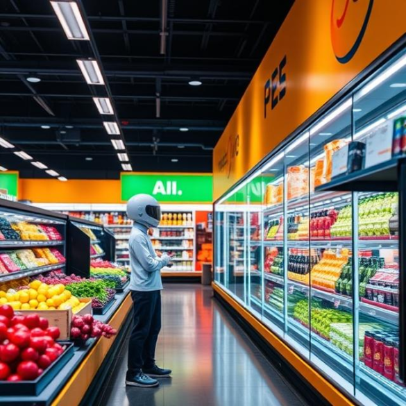 The Rise of AI in Retail Transforming Retail Banking and Revolutionizing AI in Grocery Stores