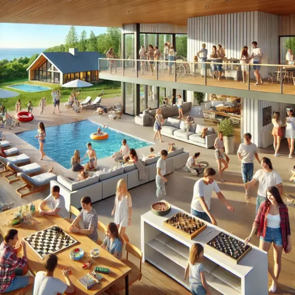 How Large Group Vacation Rentals Boost Bonding Activities