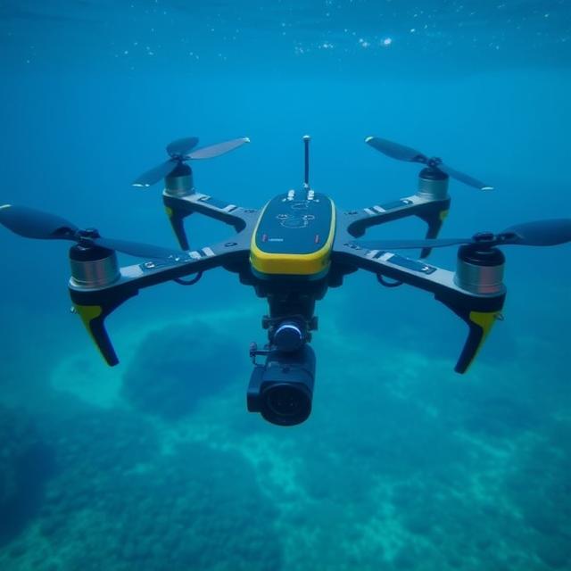 The Rise of Autonomous Underwater Drones with Cameras and Footage