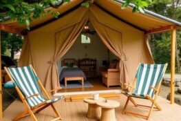 The Rise of Luxury Camping Holidays in the UK and Outdoor Chairs